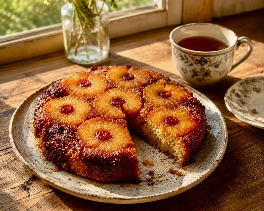 Classic Pineapple Upside-Down Cake Recipe