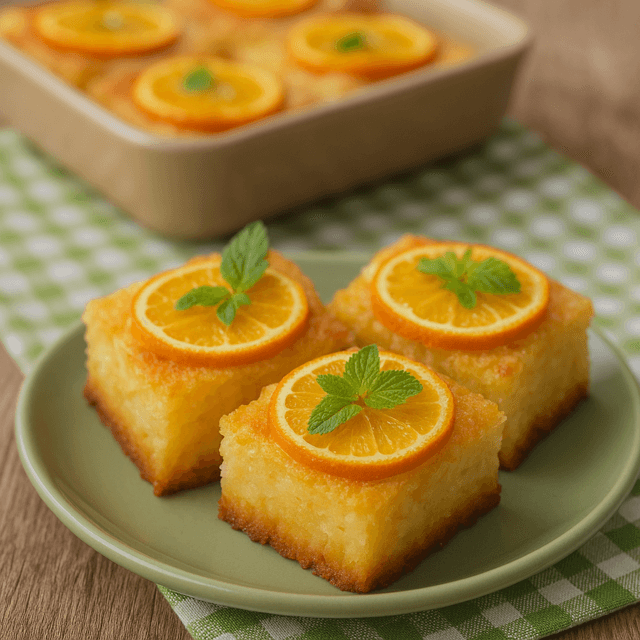 Portokalopita (Greek Orange Phyllo Cake)