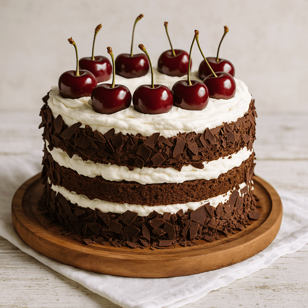 Classic Black Forest Cake Recipe
