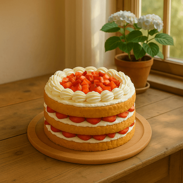 Celebrating Midsummer with Finnish Strawberry Cake