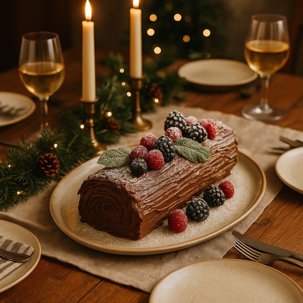 Yule Log Cake: From Burning Wood to Bûche de Noël
