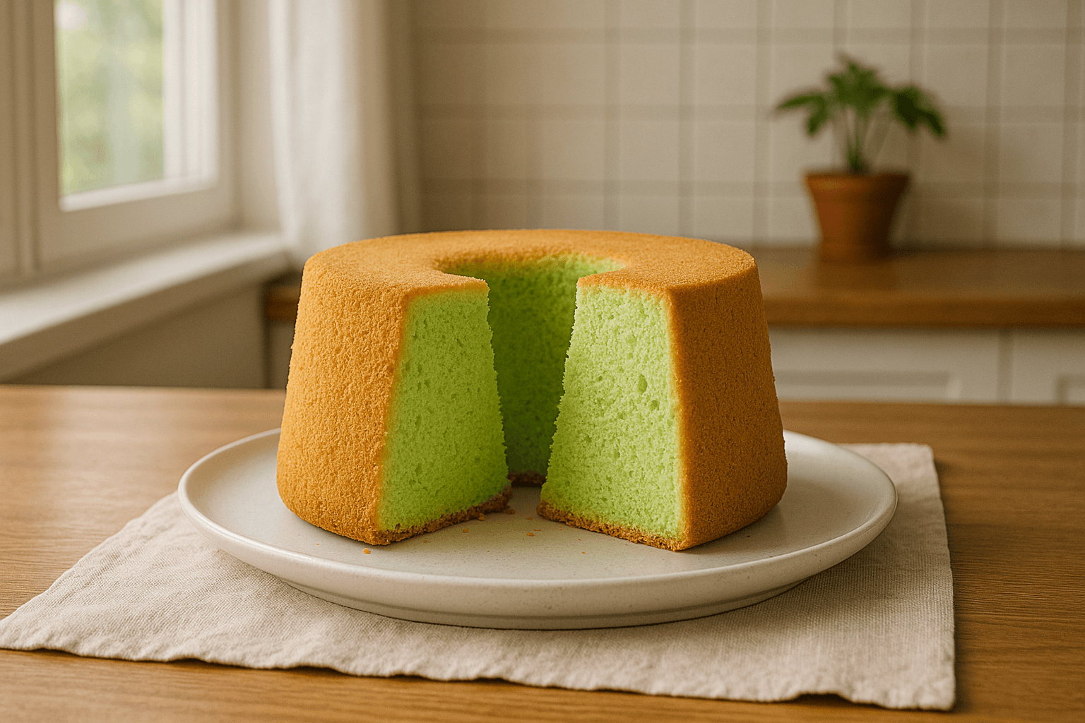 The Sweet History of Pandan Chiffon Cake