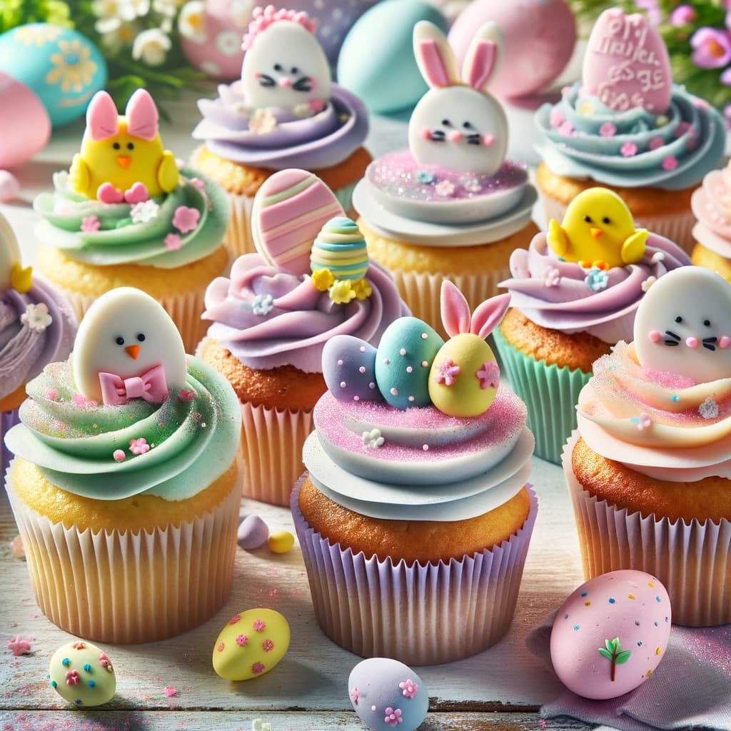 Baking for Easter: Cupcake Decorating Ideas