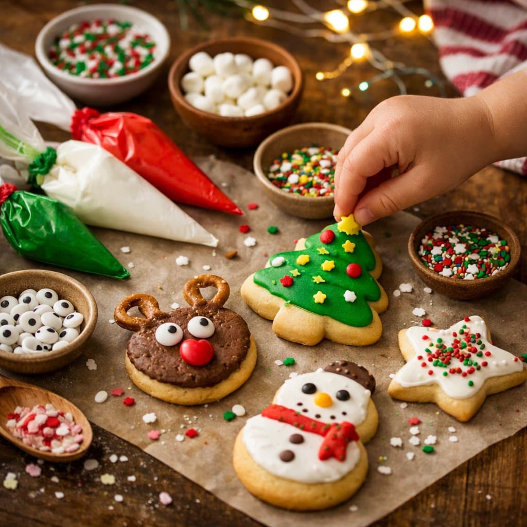 How to Decorate Sugar Cookies with Kids this Christmas