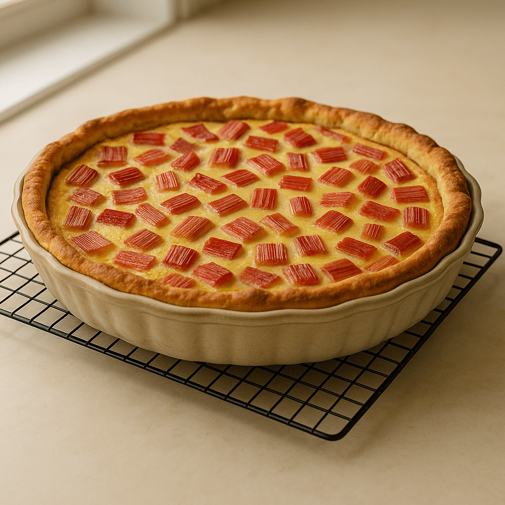 Rhubarb Tart: Finland’s Tangy Welcome to Spring