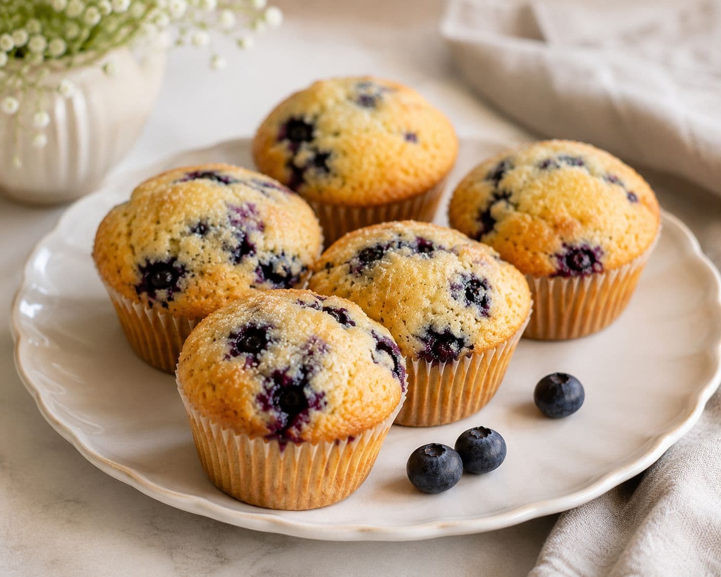 Blueberry Muffins Recipe