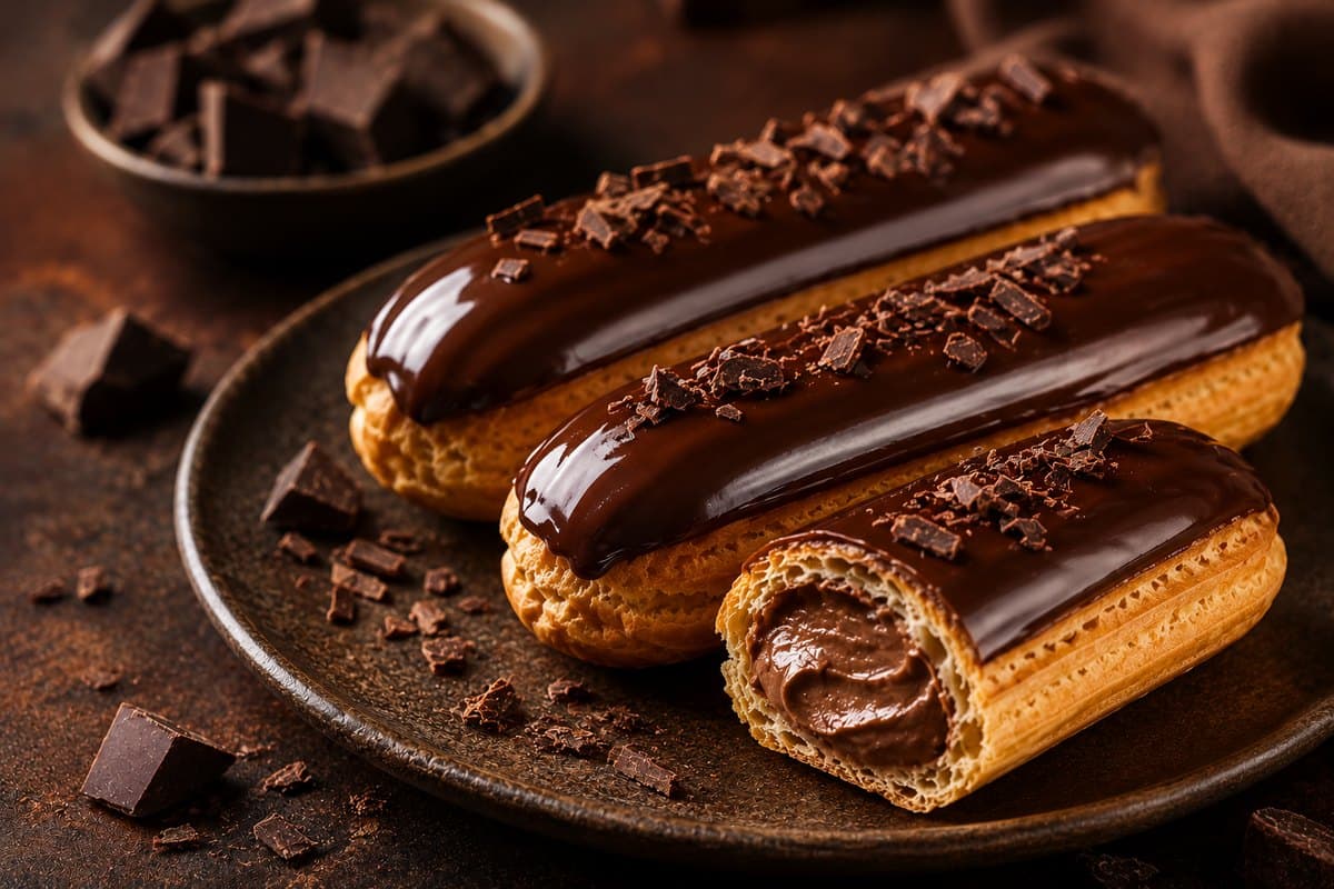 The History of Chocolate Éclairs: France’s Lightning Pastry